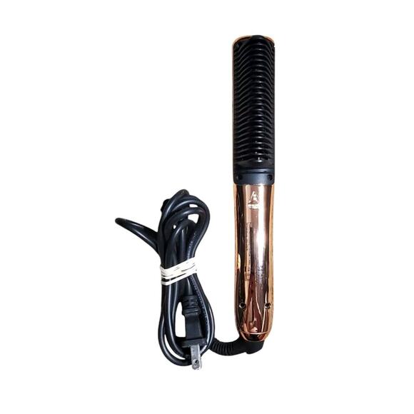 Royale Luxury Ceramic Hair Straightener Brush Genius Heating Element, Ionic Tech - Picture 3 of 3